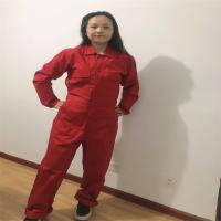 Buy cheap UL 100% Cotton Flame Retardant Coverall Workwear EN11611 Flame Retardant product
