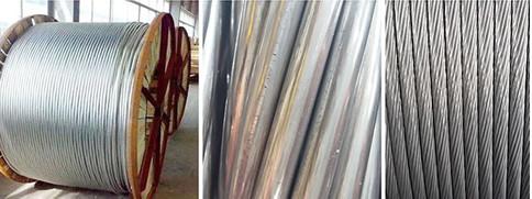Buy cheap 1.5 - 4.5mm Aluminum Conductor Steel Reinforced , Aluminum Conductor Cable Bare Insulation Material from wholesalers
