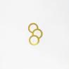 Buy cheap 27T*20*0.5mm 4KHz Copper Three Pole Piezo Ceramic Disc from wholesalers