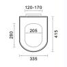 Buy cheap Polypropylene Materials Soft Close Toilet Seat Cover For Modern Family Bathroom Needs from wholesalers