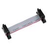 Buy cheap 10P Grey Color IDC Cable Assemblies , 2.54mm Pitch Dual Row Ribbon Flat Cable from wholesalers