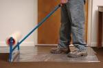 SGS CE 36" X 500' Commercial Exhibition Anti Foot Print Carpet Protector