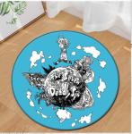 Football Basketball Bedroom Floor Carpets Round Table Chair Mat