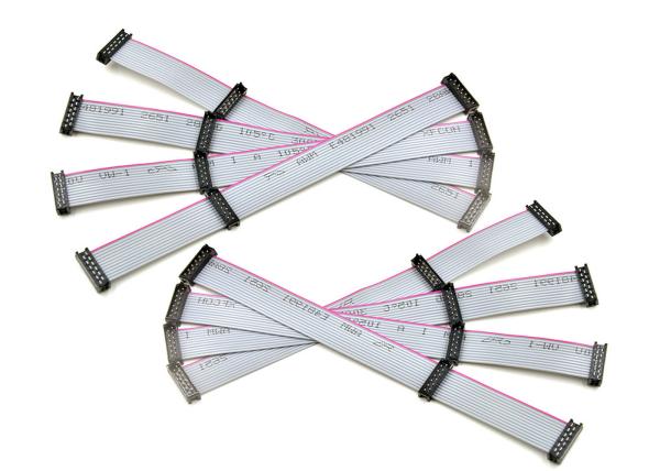 Buy cheap Red Edge Gray 1.27*2.54 12 Pin Ribbon Cable from wholesalers