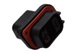CE Waterproof Electrical 300V 100A Battery Connectors Signal Transmission 3000