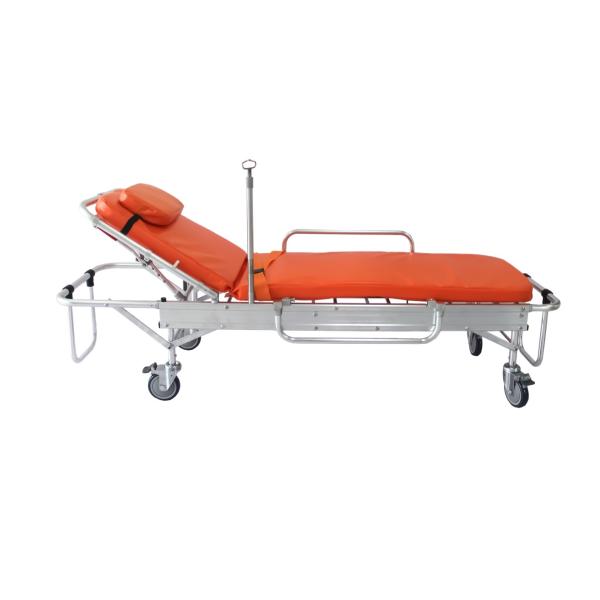 Buy cheap 50cm Portable Gurney Folding Ambulance Stretcher 30 Deg For Clinic from wholesalers