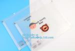 Fashion lock Packaging Bag with Slider Fashion PVC sealed stationery bag,