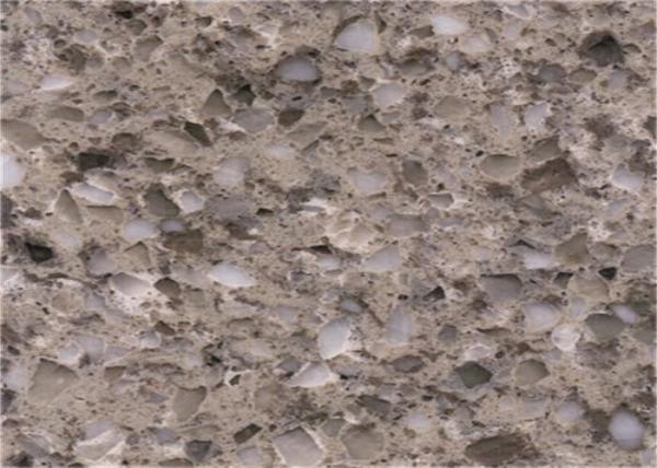 Colorful Quartz Stone Kitchen Countertops Bathroom Vanity Tops NSF / SGS