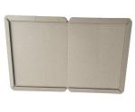 Factory Hot Sale Sponge Foam Paper Board Hardcover Book Storage Box Grey