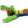 Buy cheap Outdoor 6.5x5.5m Green Crocodile Inflatable Obstacle Course Inflatable Sports Games from wholesalers