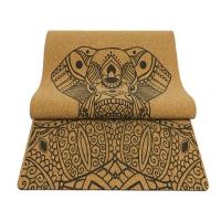 Buy cheap Cork Yoga Mat,Patterned Design, thermal transfer printing ECO-Friendly Yoga Mat product