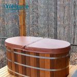 Commercial Wooden Hot Tub Cover Personalization Multi - Radius Thermal Spa Cover