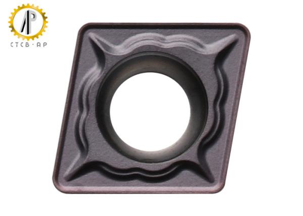 Buy cheap CCMT0602 Internal Turning Tungsten Carbide Inserts Stainless Steel Machining from wholesalers