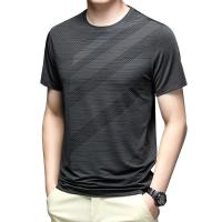 Buy cheap Summer Thin Casual Breathable Sports Loose Ice Silk Short Sleeve T Shirt Men product