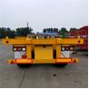 Buy cheap New Design 3 Axle Skeleton Container Chassis Semi Trailer 40ft Skeleton Semi Trailer from wholesalers