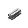 Buy cheap T Slot V Slot 40X40 Industrial Aluminum Profile Extrusion Frame Silver / Black from wholesalers