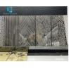 Buy cheap 300x600mm 3D Ceramic Tile Polished Glazed With Gold Line Wall Decor from wholesalers