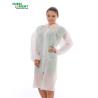 Buy cheap Disposable 45gsm Nonwoven Lab Coat Waterproof With Short Collar from wholesalers