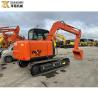 Buy cheap Used Hitachi ZX70 Excavator with ISUZU Engine and Original Hydraulic Pump in Japan from wholesalers