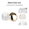Buy cheap 35g Cylindrical Transparent Empty Cream Jar Cream Jars Cosmetic Packaging from wholesalers