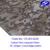 Buy cheap 0.3mm Camouflage Jacquard Fiber 3K 3D Carbon Fiber Fabric from wholesalers