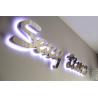 Buy cheap LED Light Source Stainless Steel Gold Color Backlit Letter Sign from wholesalers