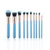 Buy cheap Perfect Contour Makeup Brush Set 10Pcs Soft Synthetic Bristles Wooden Handle from wholesalers