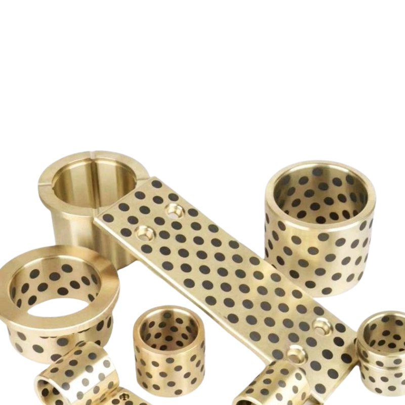 CuAl10Fe5Ni5 Bronze Bearing Plate with Graphite Inset for Enhanced Durability and Lubrication