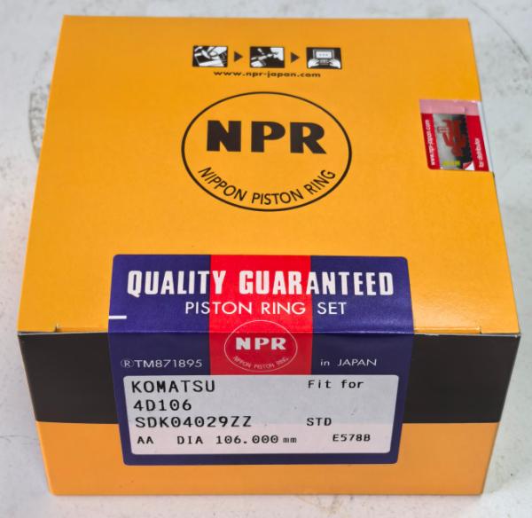 Buy cheap KOMATSU 4D106 diameter 106MM piston ring SDK04029ZZ from wholesalers