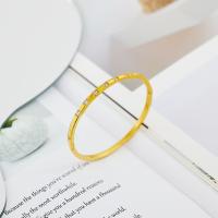 Buy cheap 14K Gold Plated Cubic Zirconia Bangle Classic Tennis Bracelet Gold Bracelets For product