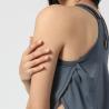 Buy cheap 210gsm Lulu Open Back Activewear T Shirts Running Sports Yoga Fitness Vest T Shirt from wholesalers