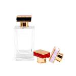 SGS Perfume Spray Caps Square Stainless Steel 28.5*40mm