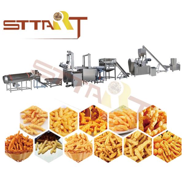 Buy cheap Kurkure Snack Food Extruder Machine Cheetos Niknaks Twist Cheese Curls Maker from wholesalers