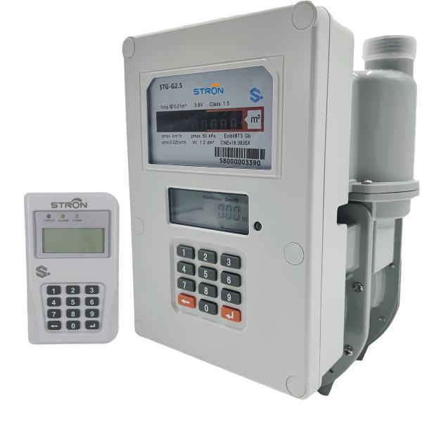 Buy cheap ISO 14001 4m3/H Smart Prepayment Gas Meter With LCD Diaplay from wholesalers