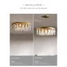 Buy cheap Modern living room chandeliers round gold hanging art deco lamp(WH-CY-241) from wholesalers