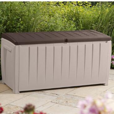 Buy cheap White 0.6mm HDPE 400L Outdoor Storage Box Shed from wholesalers