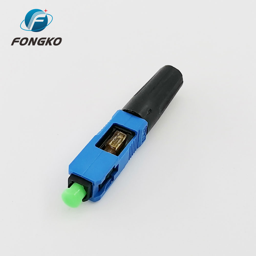 UPC Optical Fast Connector SC Fiber Termination FKSU027 for FTTH Drop Cable