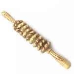 39CM 18CM SGS Wooden Massage Roller Stick For Body Acupuncture