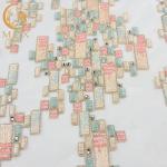 Tulle Beaded Embroidered Lace Fabric 140cm Width Customized With Rhinestones