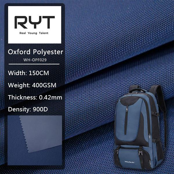 Buy cheap Durable 400GSM 900D Polyester PVC Fabric For Outdoor Sport Production from wholesalers
