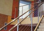 201 / 304 / 316 Stainless Steel Railing Smooth Surface Any Shape Available