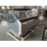 Buy cheap Fan Cooling Deli Display Fridge Front Lift Up Curved Glass Door With CE from wholesalers