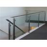 Buy cheap Prefabricated Stainless Steel Glass Railing with Round / Square Tube Handrail from wholesalers