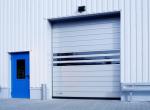 Industrial High Speed Spiral Door Heat Preservation For Outdoor Passage