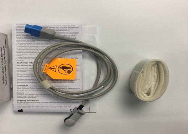 Buy cheap Ohmeda GE Medical Equipment Spare Parts , Reusable TruSignal Spo2 Ear Sensor 9 Pins from wholesalers