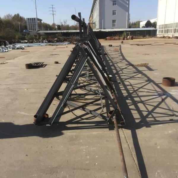 Buy cheap GSM CDMA Steel Communication Tower 300km/H Q235B ASTM123 Slip Joint from wholesalers