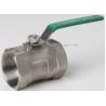 Buy cheap 1 Piece Stainless Ball Valve 1000WOG With NPT / BSPT / BSPP / DIN2999 Thread/Female Thread/Reduced Port from wholesalers