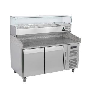 Buy cheap 260L Pizza Prep Refrigerator Automatic Defrosting Embarco Compressor from wholesalers