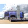 Buy cheap P25 Full Color Video Outdoor DIP LED Transparent Display LED Grille Screen from wholesalers
