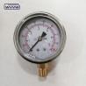 Buy cheap China manufacturer stainless steel 1/4"bsp glycerin pressure gauge 16 bars from wholesalers